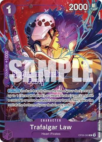 Trafalgar Law (ST-23 - ST-28 Beginners Deck Party) [Ganador] [Cartas Promocionales de One Piece]