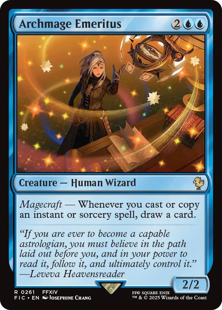 Archimago emérito (foil expansivo) [Commander de FINAL FANTASY]