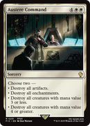 Commandement austère (Phyrexian Foil) [FINAL FANTASY Commander]