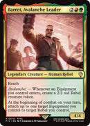 Barret, leader d'Avalanche (Surge Foil) [FINAL FANTASY Commander]