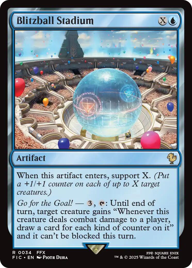 Stade de Blitzball (Surge Foil) [FINAL FANTASY Commander]