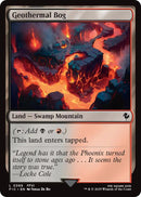 Ciénaga geotérmica (lámina de irrupción) [Magic: The Gathering – Commander]