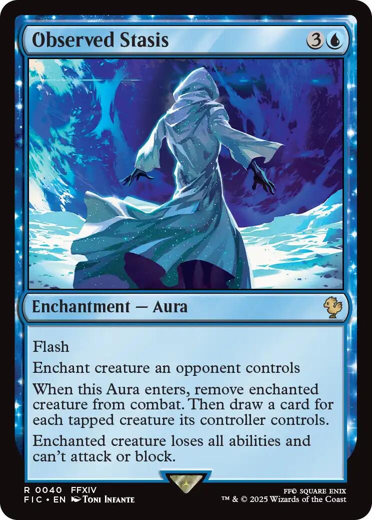 Estasis observada (Surge Foil) [FINAL FANTASY Commander]