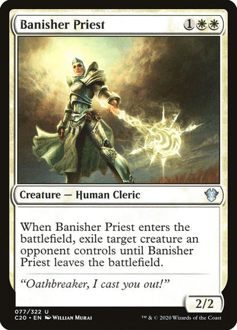 Prêtre bannisseur [Commander 2020]