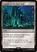 Temple du faux dieu (Surge Foil) [FINAL FANTASY Commander]
