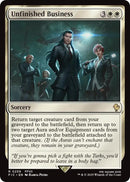 Negocios Inconclusos (Surge Foil) [FINAL FANTASY Commander]