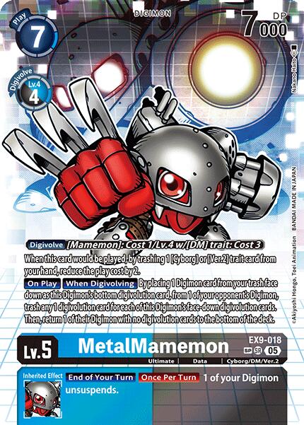MetalMamemon [EX9-018] (SP) [Monstruos Versus]