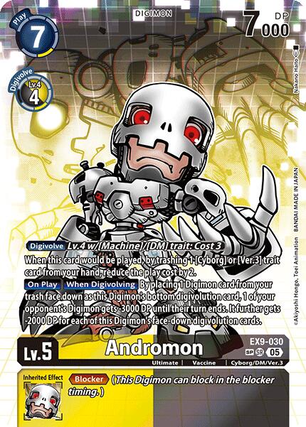 Andromon [EX9-030] (SP) [Monstruos versus]