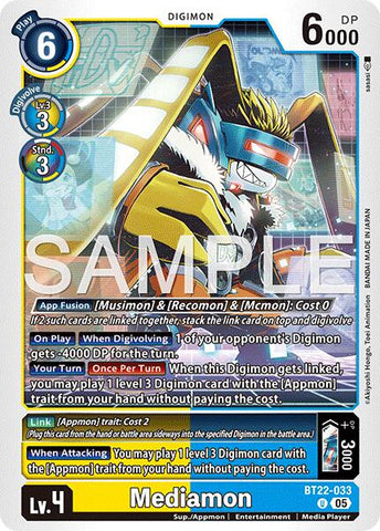 Mediamon [BT22-033] [Cyber Edén]
