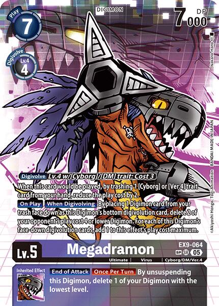 Megadramon [EX9-064] (SP) [Contra Monstruos]