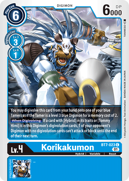 Korikakumon [BT7-023] [Próxima Aventura]