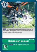 Tijera dimensional [BT1-112] [Booster especial de lanzamiento Ver.1.0]