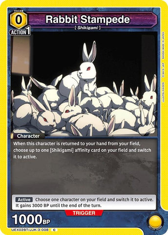 Image for Rabbit Stampede (UEX02BT/JJK-3-008) (UEX02BT) - Union Arena