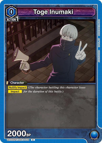 Toge Inumaki (014) - UEX02BT: Jujutsu Kaisen Vol.2 (UEX02BT)