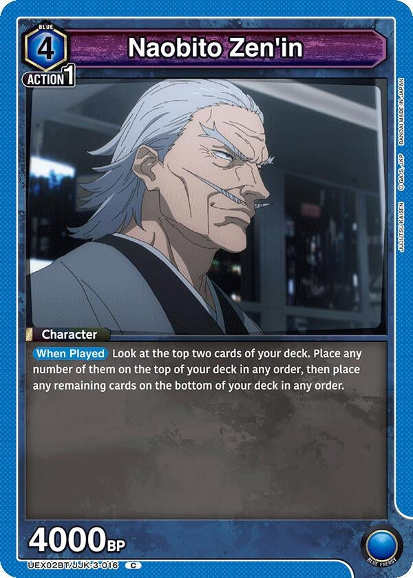 Image for Naobito Zen'in (UEX02BT/JJK-3-016) (UEX02BT) - Union Arena