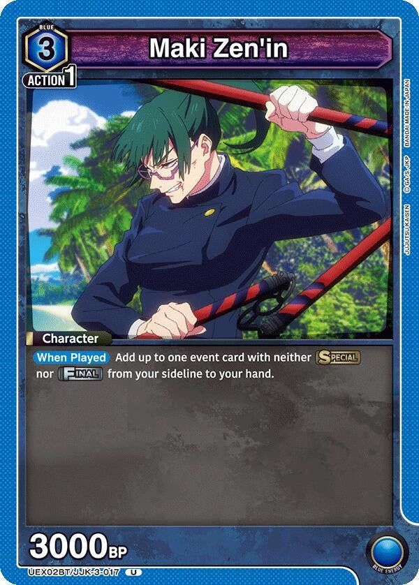 Image for Maki Zen'in (UEX02BT/JJK-3-017) (UEX02BT) - Union Arena