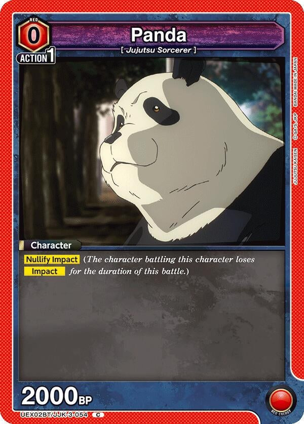 Image for Panda (UEX02BT/JJK-3-054) (UEX02BT) - Union Arena