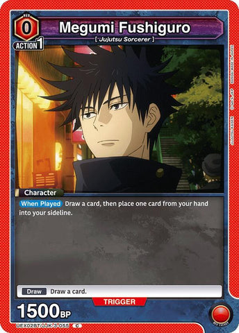 Megumi Fushiguro (055) - UEX02BT: Jujutsu Kaisen Vol.2 (UEX02BT)