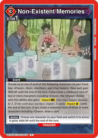 Non-Existent Memories - UEX02BT: Jujutsu Kaisen Vol.2 (UEX02BT)
