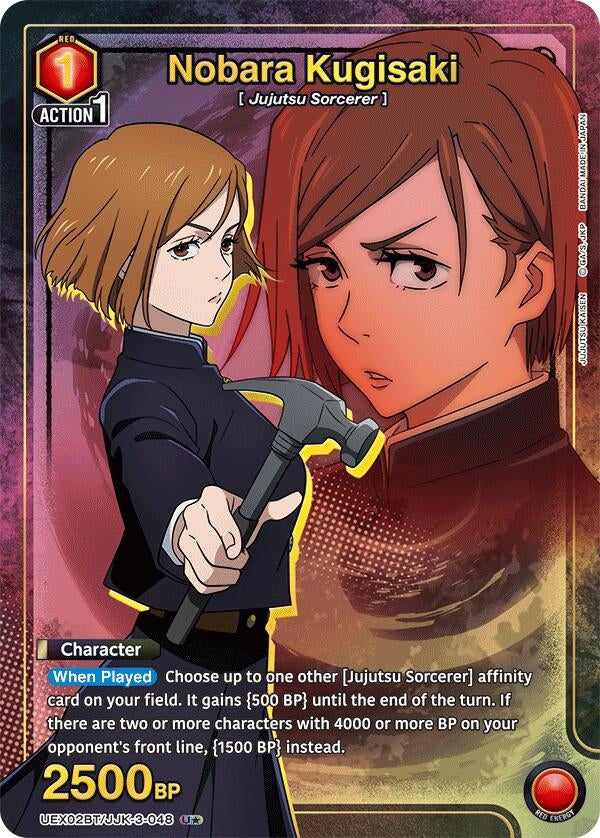 Image for Nobara Kugisaki (048) (U*) (UEX02BT/JJK-3-048) (UEX02BT) - Union Arena