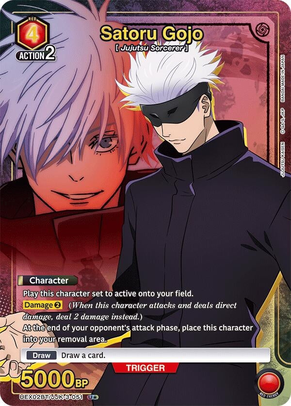 Image for Satoru Gojo (051) (U*) (UEX02BT/JJK-3-051) (UEX02BT) - Union Arena