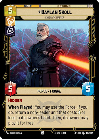 Baylan Skoll - Maestro enigmático (185/264) (185/264) [Leyendas de la Fuerza]
