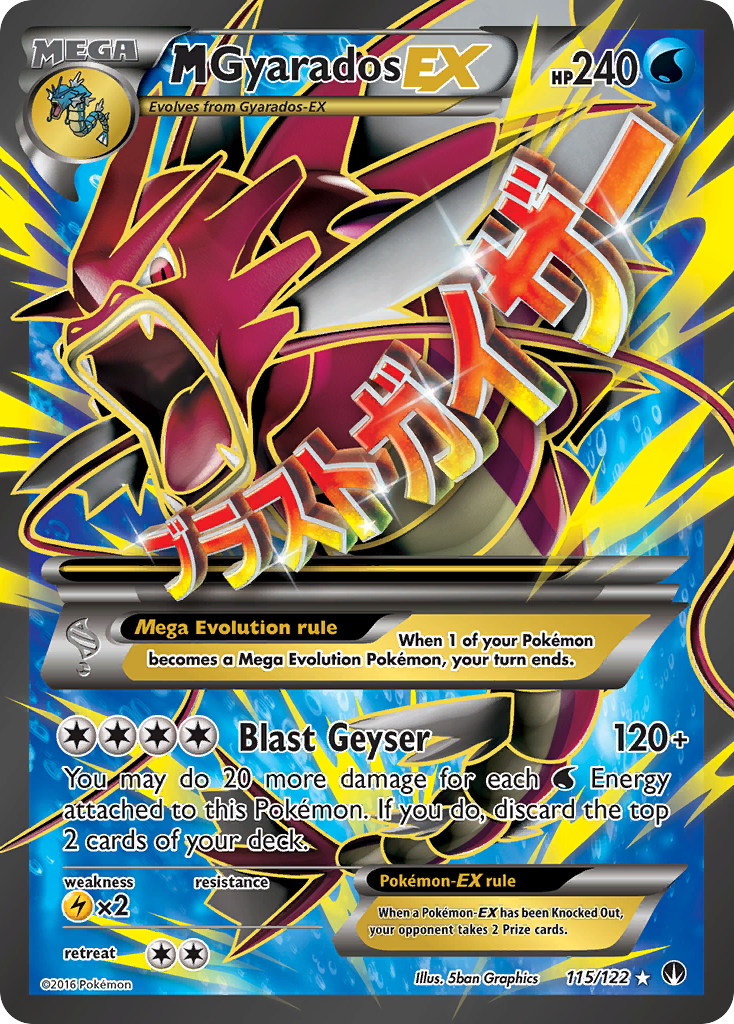 M Léviator EX (115/122) [XY : Rupture TURBO]