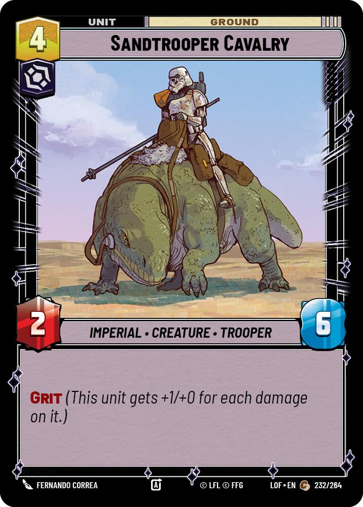 Cavalerie de Sandtroopers (232/264) (232/264) [Légendes de la Force]