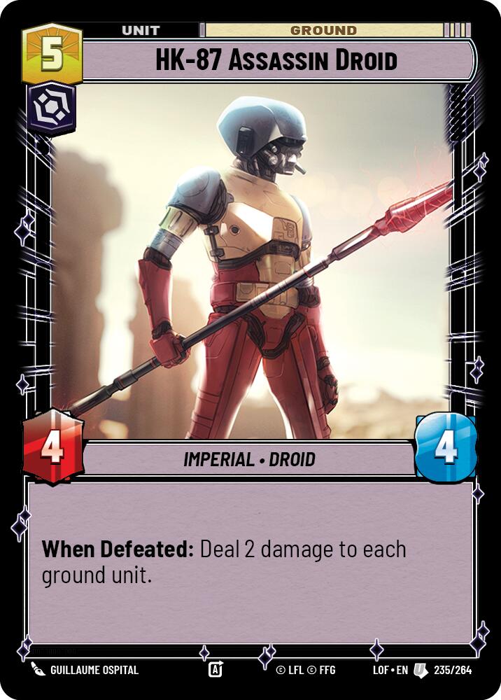 Droïde assassin HK-87 (235/264) (235/264) [Légendes de la Force]