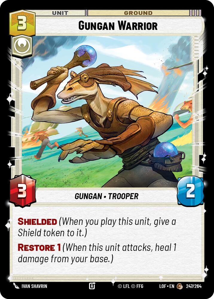 Guerrier Gungan (247/264) (247/264) [Légendes de la Force]