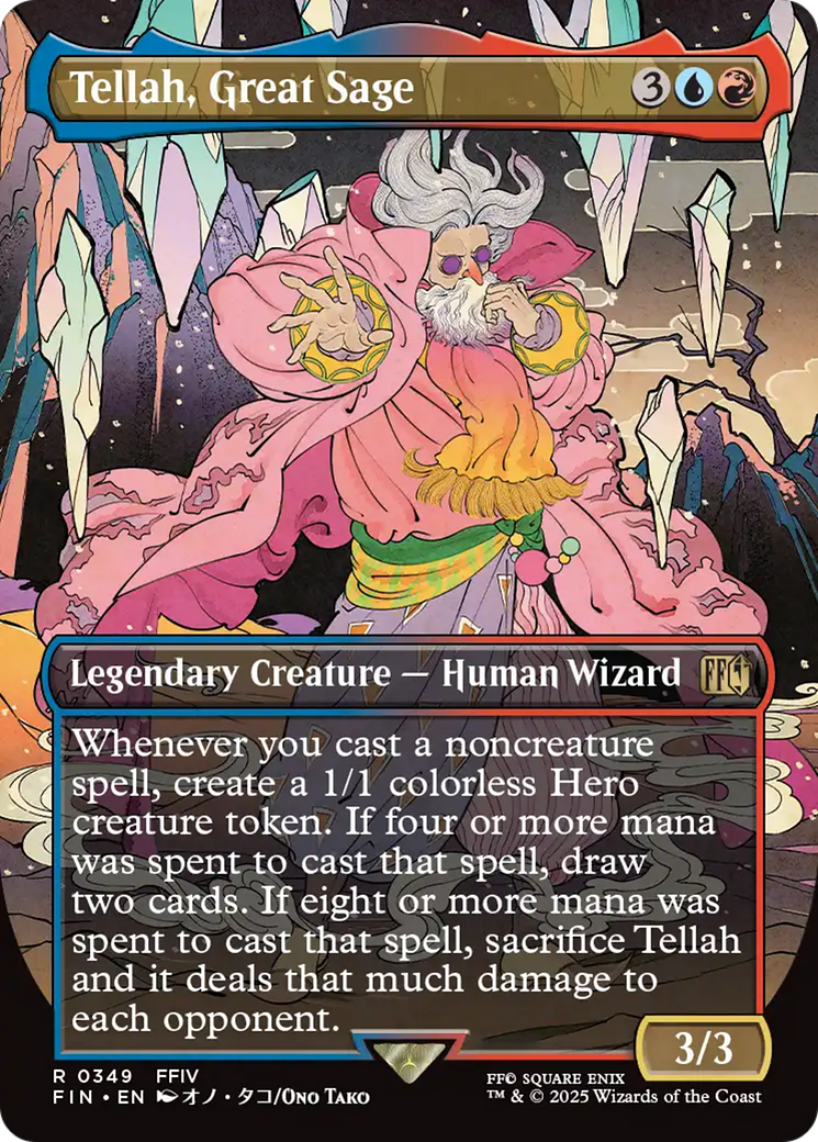 Tellah, Grand Sage (Sans bordure) [FINAL FANTASY]
