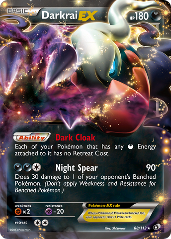 Darkrai EX (88/113) [Negro y Blanco: Tesoros Legendarios]