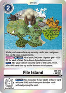 Île des Fichiers [EX9-072] (Foil Limitée) [Monstres Contre]