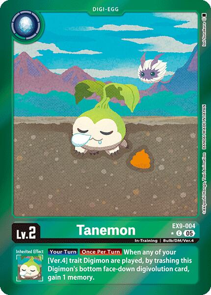 Tanemon [EX9-004] (Limited Foil) [Monstruos Versus]