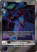 Soundbirdmon [EX9-046] (Feuille limitée) [Monstres contre Monstres]