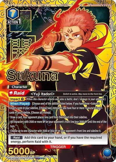 Image for Sukuna (015) (SR***) (UEX02BT/JJK-3-015) (UEX02BT) - Union Arena