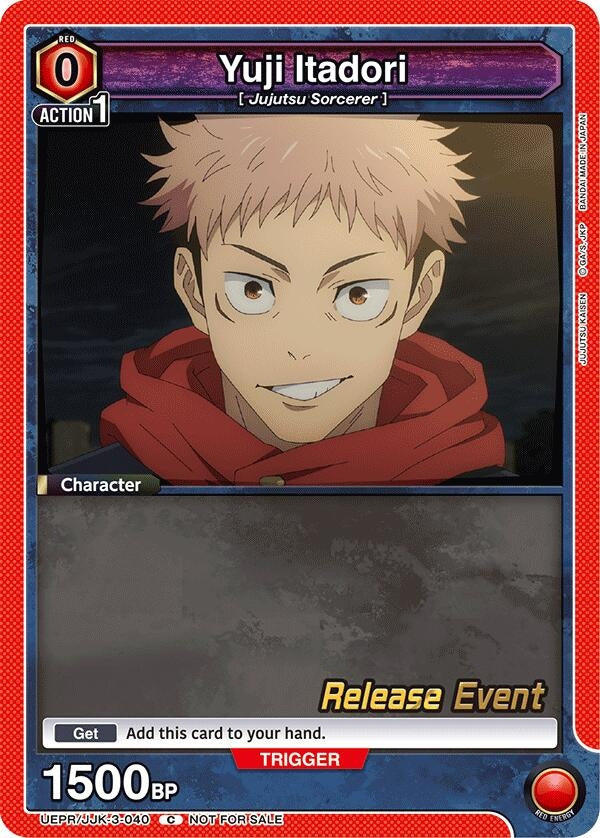 Image for Yuji Itadori (3-040) (UEPR/JJK-3-040) (UEX02BT_RE) - Union Arena
