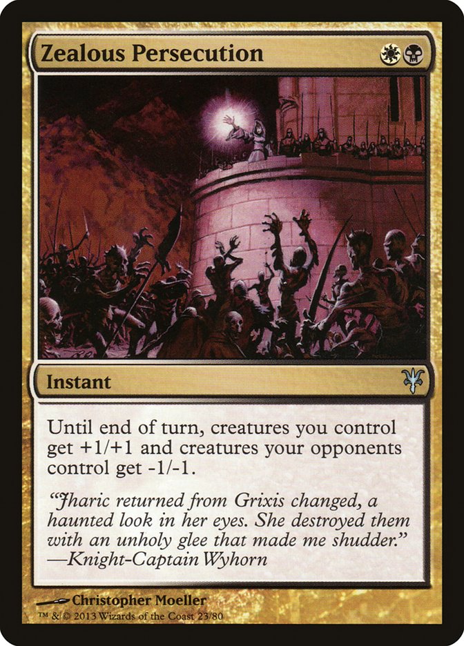 Persécution zélée [Duel Decks: Sorin vs. Tibalt]