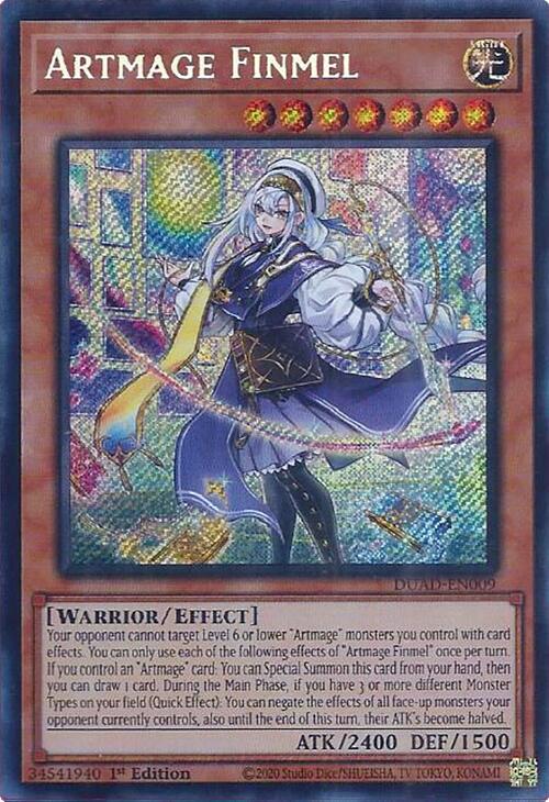 Artimage Finmel [DUAD-EN009] Secret Rare