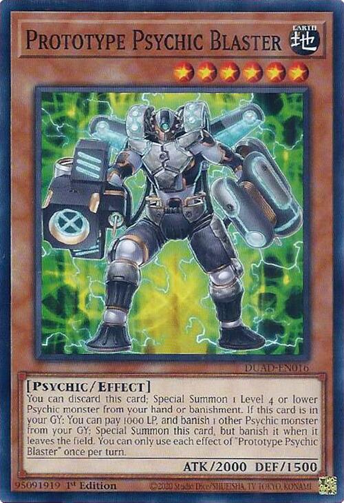 Prototipo de Detonador Psíquico [DUAD-ES016] Común