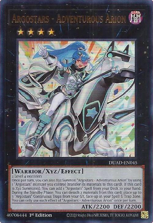 Argostars - Arion Aventurero [DUAD-EN045] Ultra Rara