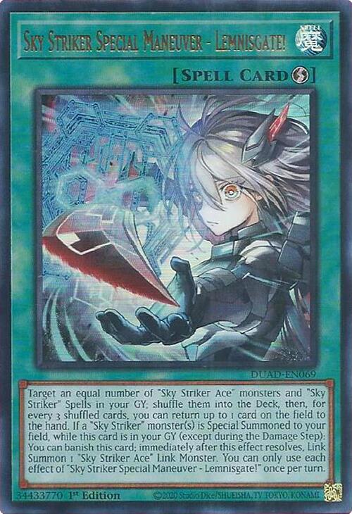 Maniobra Especial de Sky Striker - ¡Lemnisgate! [DUAD-EN069] Ultra Rara