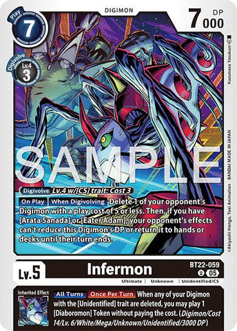 Infermon [BT22-059] [Ciber Edén]
