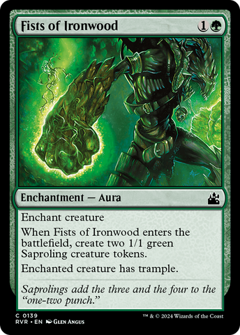 Puños de Leñaplata [Ravnica Remastered]