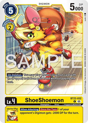 ShoeShoemon [BT22-032] [Edén Cibernético]