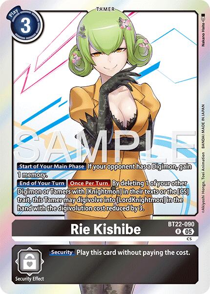 Rie Kishibe [BT22-090] [Ciber Edén]