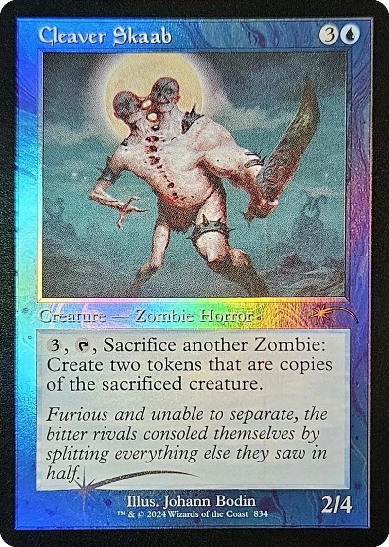 Scarabée fendoir (Cadre rétro) [Série de cartes promos Secret Lair]