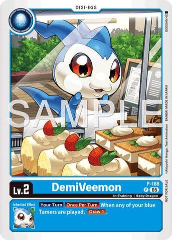DemiVeemon [P-188] (Paquete de participación del Torneo en Tienda 2025 Vol.3) [Cartas Promocionales]