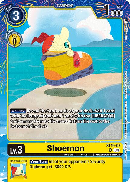 Shoemon [ST19-03] (Bataille Réglementaire Vol. 2) [Cartes Promotionnelles]