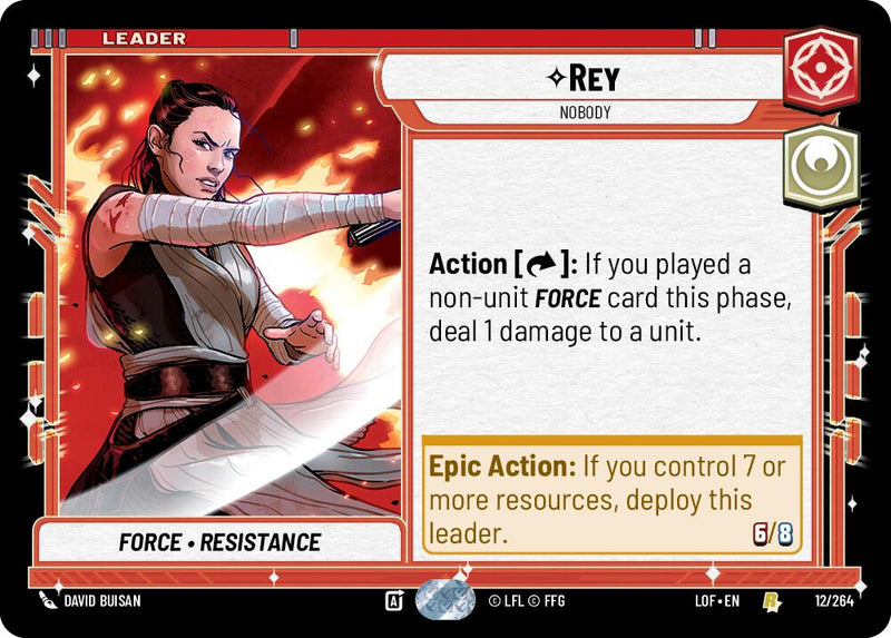 Rey (012/264) - Nadie (012/264) [Leyendas de la Fuerza]